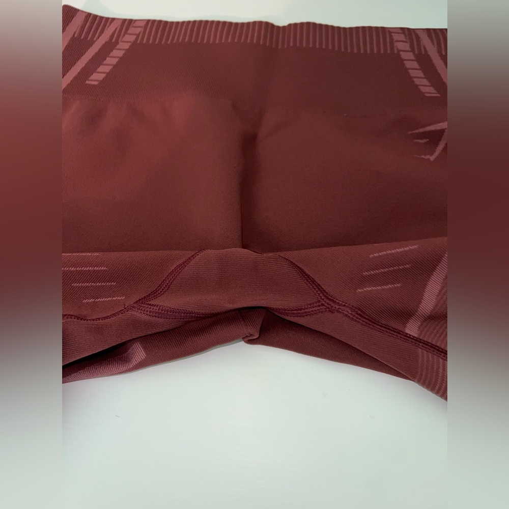 Gymshark Burgundy Leggings - Picture 3 of 6